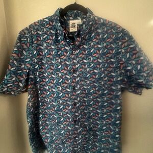 Kennington LTD Classic  Hawaiian Shirt Men's Size XXL‎ Multicolored Classic